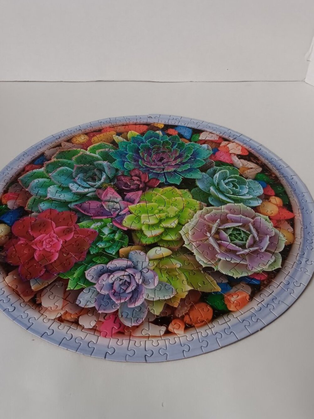 350 Piece Round Jig Saw Puzzle -- 14in x 14in.